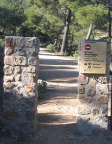 Imagen secundaria 2 - Morrón de Totana desde el Collado Bermejo, la umbría de Peña Apartada y el inicio de la pista, junto al Centro de Interpretación Ricardo Codorniu.