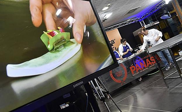Pablo González, durante su ponencia. 