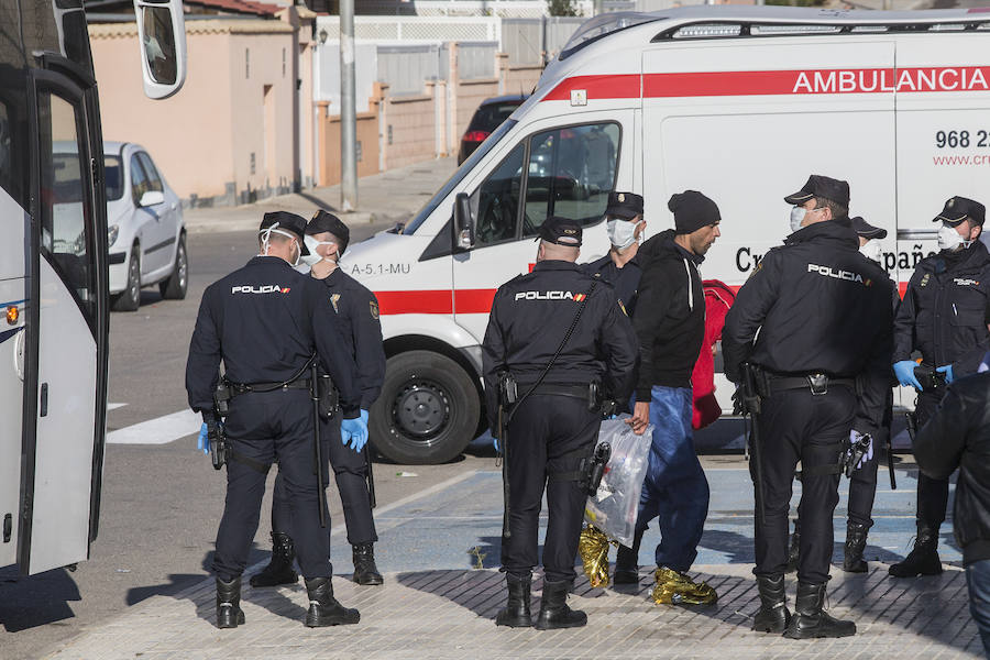 Casi medio millar de personas han llegado a las costas de la Región en una nueva oleada de pateras