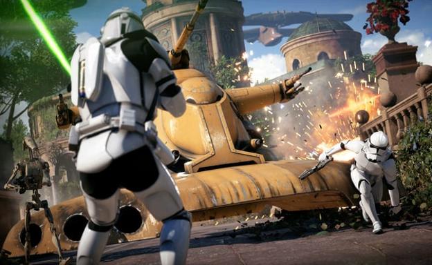 Una escena de 'Star Wars Battlefront II', uno de los juegos afectados por la polémica