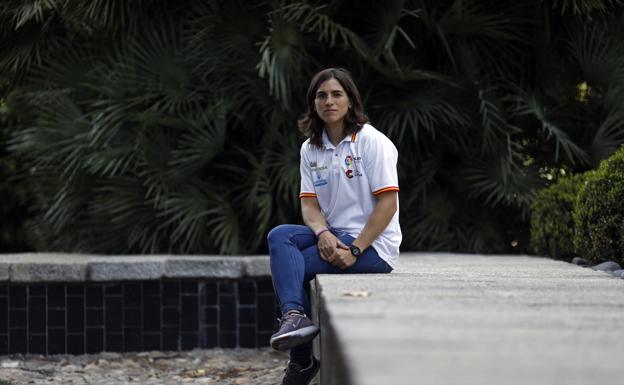 Maialen Chourraut, en la sede del CSD en Madrid. 