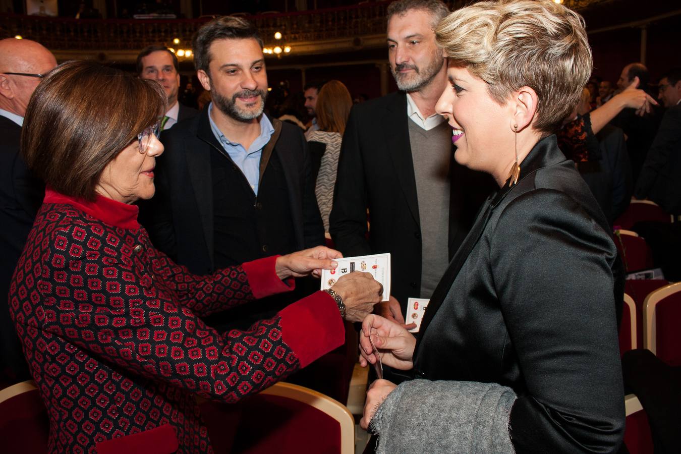 El Teatro Romea de Murcia acogió anoche la gala de entrega de los premios 'Antenas y Micrófonos de Plata', que celebra anualmente la Asociación de Profesionales de Radio y Televisión de la Región de Murcia (ARTV Murcia)