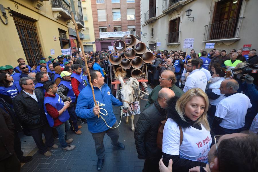 Lucas Jiménez, portavoz del Círculo por el Agua, pide el «cese del presidente de la CHS, del Comisario de Aguas y su secretario general»