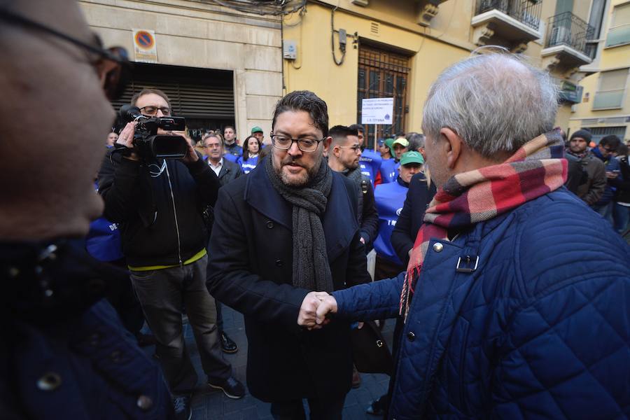 Lucas Jiménez, portavoz del Círculo por el Agua, pide el «cese del presidente de la CHS, del Comisario de Aguas y su secretario general»