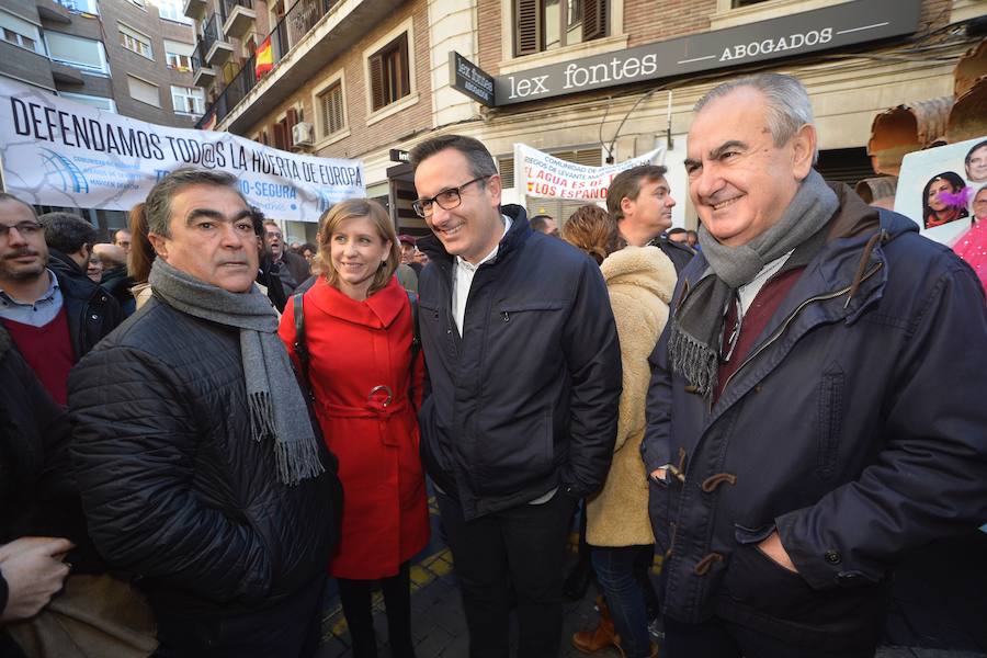 Lucas Jiménez, portavoz del Círculo por el Agua, pide el «cese del presidente de la CHS, del Comisario de Aguas y su secretario general»