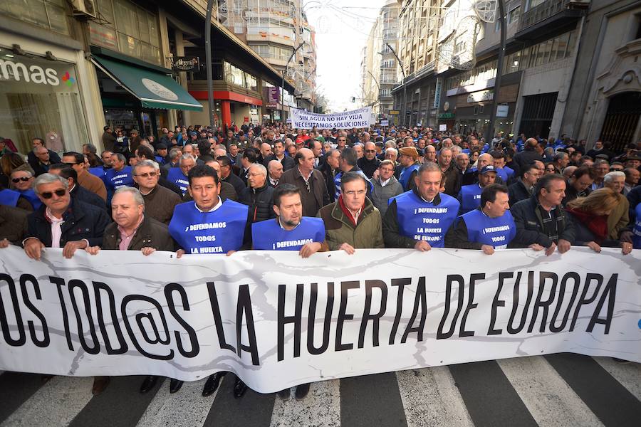 Lucas Jiménez, portavoz del Círculo por el Agua, pide el «cese del presidente de la CHS, del Comisario de Aguas y su secretario general»