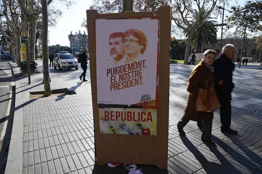 Los partidos celebran diferentes actos para cerrar la campaña de las elecciones catalanas