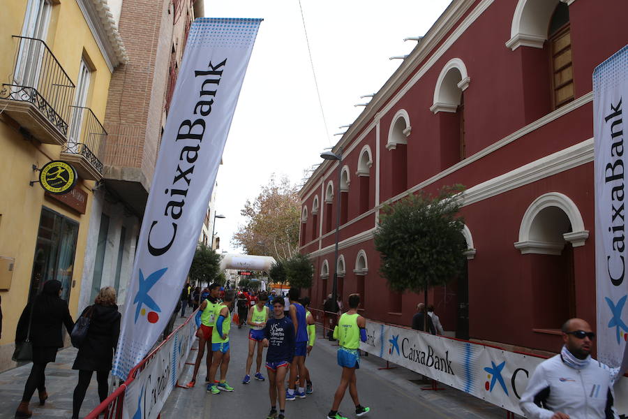 Así estaban las calles de Lorca en la carrera que despedía el año