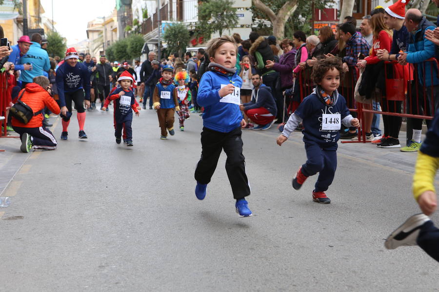 Los más jóvenes también se han apuntado a despedir el año corriendo