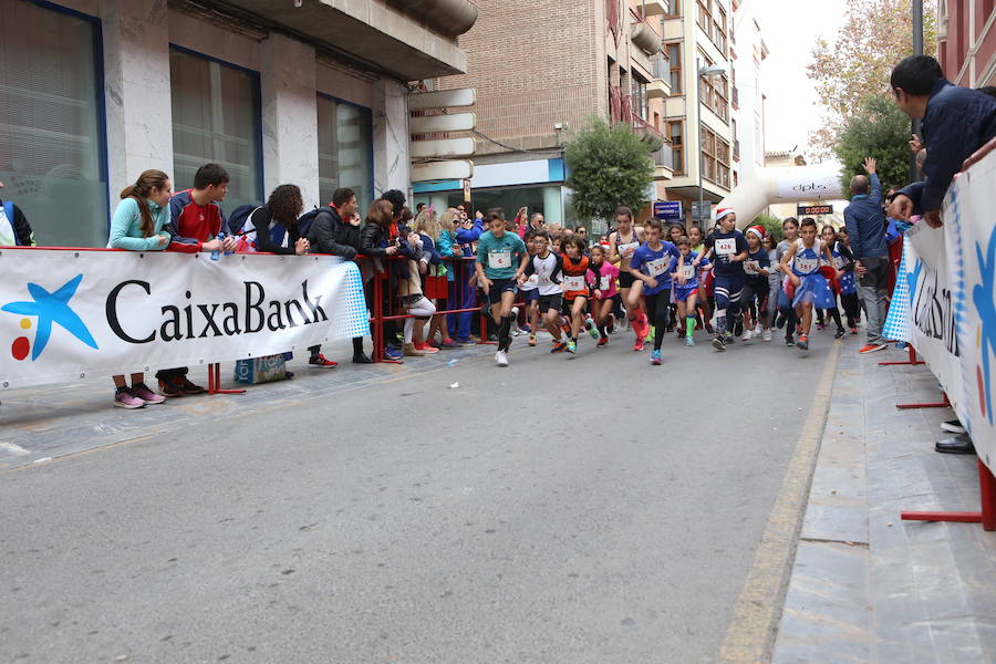 Los más jóvenes también se han apuntado a despedir el año corriendo