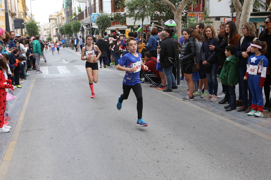 Los más jóvenes también se han apuntado a despedir el año corriendo