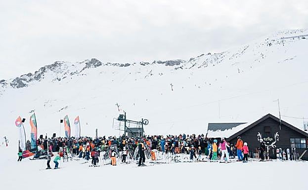Formigal es uno de los lugares donde más aceptación ha tenido la fiesta de Nochevieja