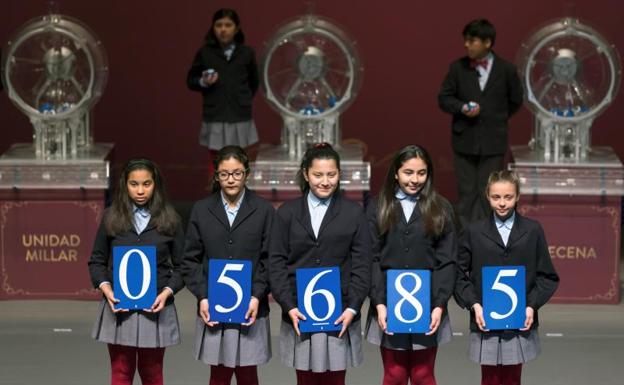 Primer premio del Sorteo del Niño.