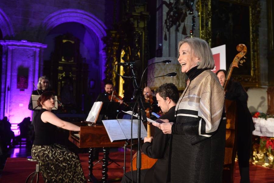 Nuria Espert y la formación murciana La Tempestad emocionan al público con la interpretación de ‘Las cuatro estaciones’