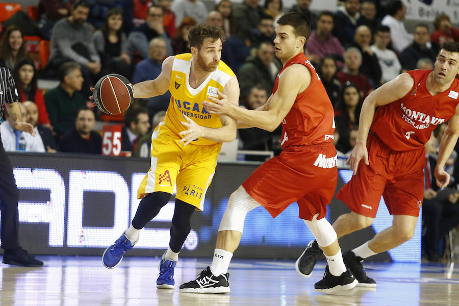 Una canasta de Popovic a falta de 1,1 segundos del final da la victoria y mete en la Copa al Fuenlabrada, una que se le complica mucho al conjunto murciano