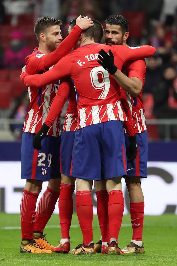 El Atlético vence al Lleida en Copa del Rey por 3-0. Carrasco, Gameiro y Vitolo, que debutó en el Wanda Metropolitano, fueron los autores de los goles. 