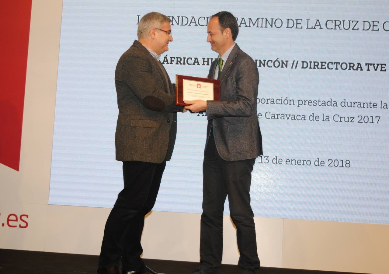 El presidente de la Comunidad agradece en el evento 'Gracias, Caravaca de la Cruz Año Jubilar 2017' el trabajo de la gente que ha hecho posible que este sea «el acontecimiento cultural, turístico y religioso más importante de España»