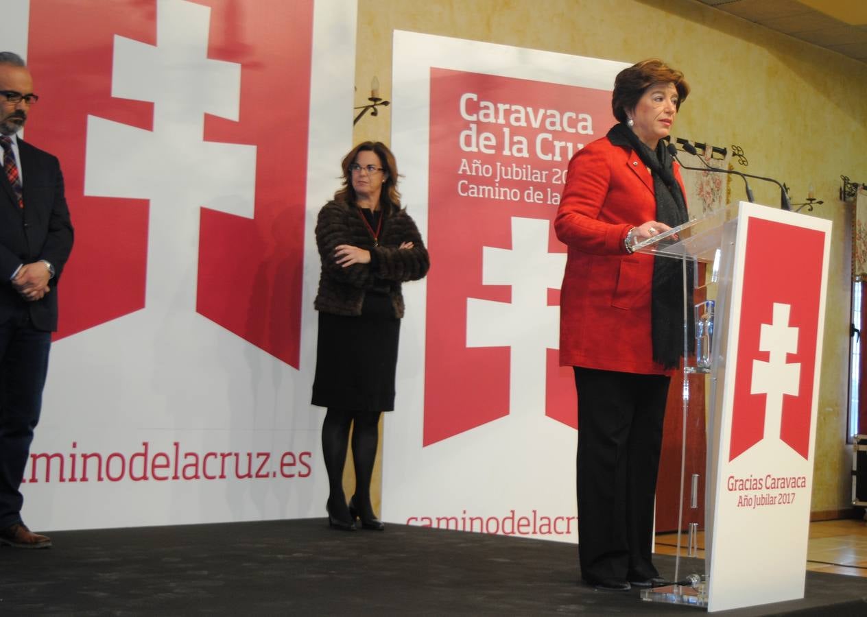 El presidente de la Comunidad agradece en el evento 'Gracias, Caravaca de la Cruz Año Jubilar 2017' el trabajo de la gente que ha hecho posible que este sea «el acontecimiento cultural, turístico y religioso más importante de España»