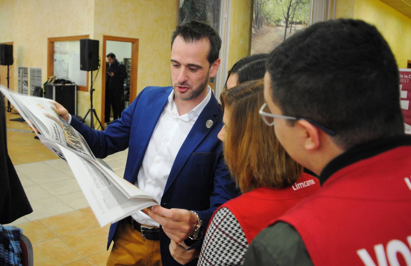 El presidente de la Comunidad agradece en el evento 'Gracias, Caravaca de la Cruz Año Jubilar 2017' el trabajo de la gente que ha hecho posible que este sea «el acontecimiento cultural, turístico y religioso más importante de España»