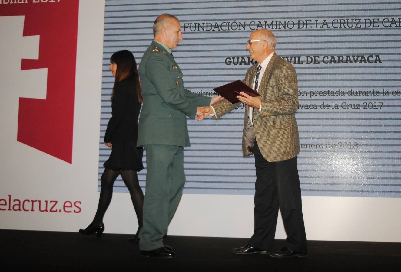 El presidente de la Comunidad agradece en el evento 'Gracias, Caravaca de la Cruz Año Jubilar 2017' el trabajo de la gente que ha hecho posible que este sea «el acontecimiento cultural, turístico y religioso más importante de España»