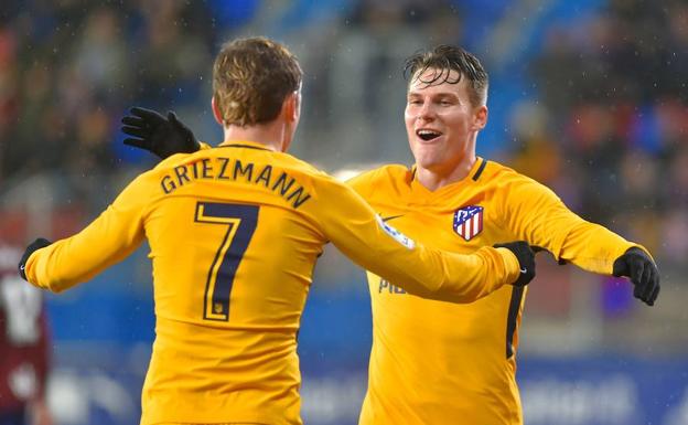 Antoine Griezmann y Kevin Gameiro.