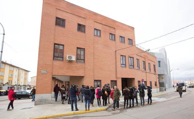 El juicio ha generado mucha expectación en Aranda.