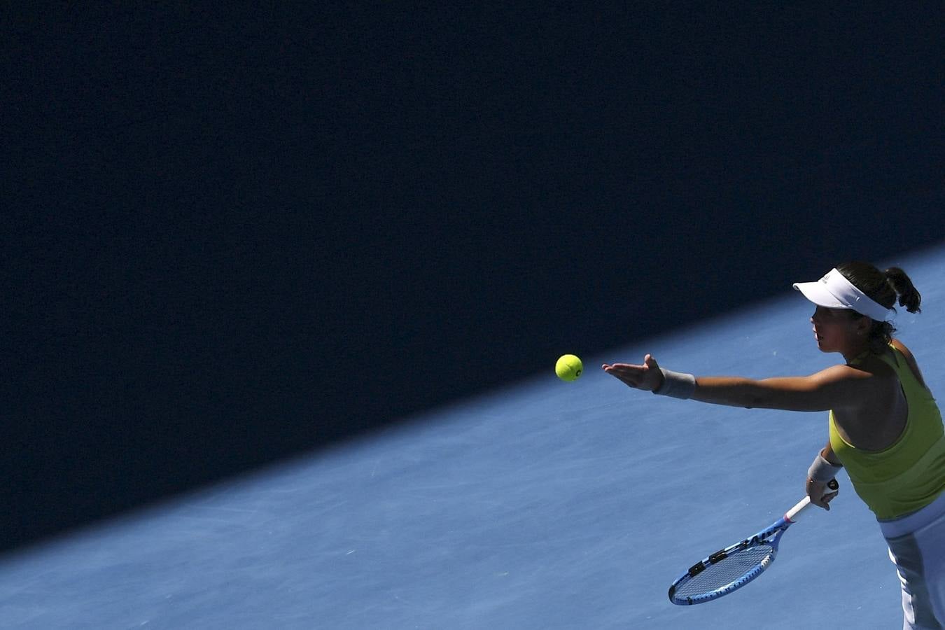 Garbiñe Muguruza cayó derrotada en segunda ronda del Abierto de Australia ante la taiwanesa Su-Wei Hsie por 7-6 (1) y 6-4.