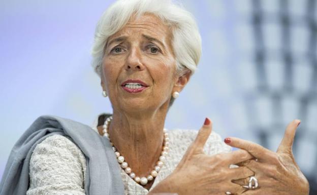 Christine Lagarde, directora del FMI.