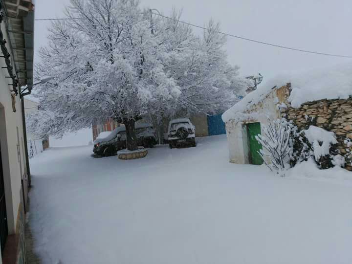 Nieve en Calar de la Santa, Moratalla.