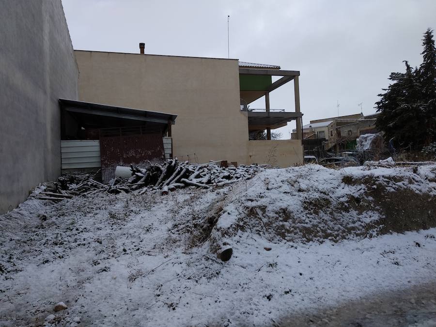 Nieve en Barranda, Caravaca de la Cruz.