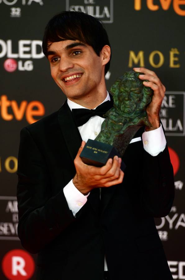 El actor Eneko Sagardoy gana el Goya al Mejor Actor Revelación, por su interpretación en "Handía".