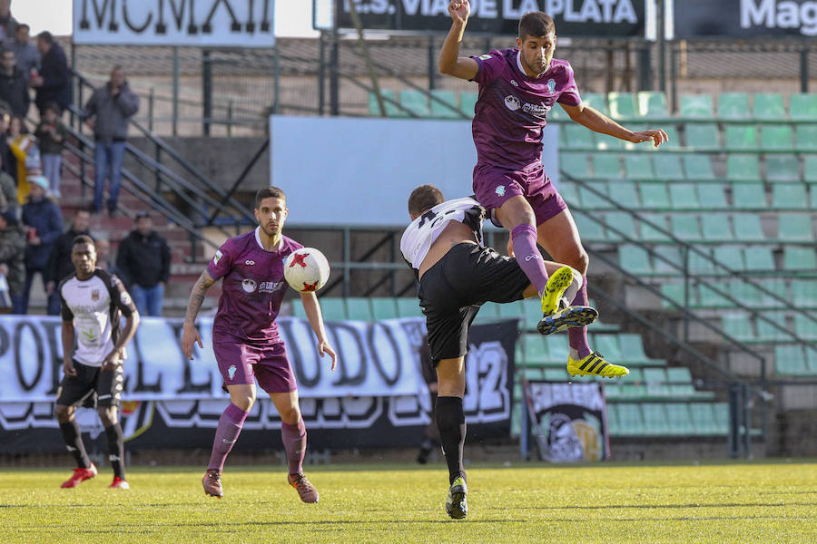 El ex jugador del Murcia Germán marcó para los extremeños en el minuto 50 y mató el partido