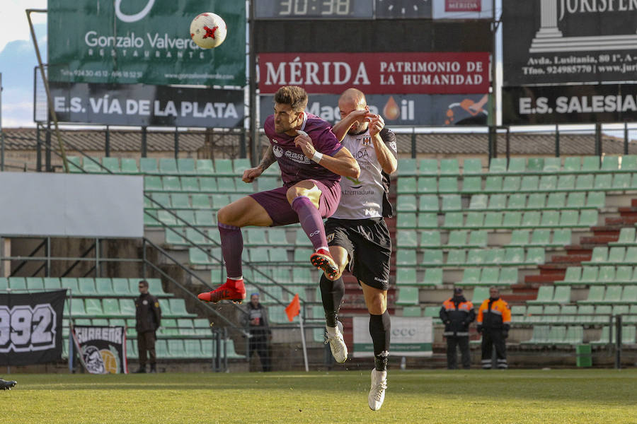 El ex jugador del Murcia Germán marcó para los extremeños en el minuto 50 y mató el partido