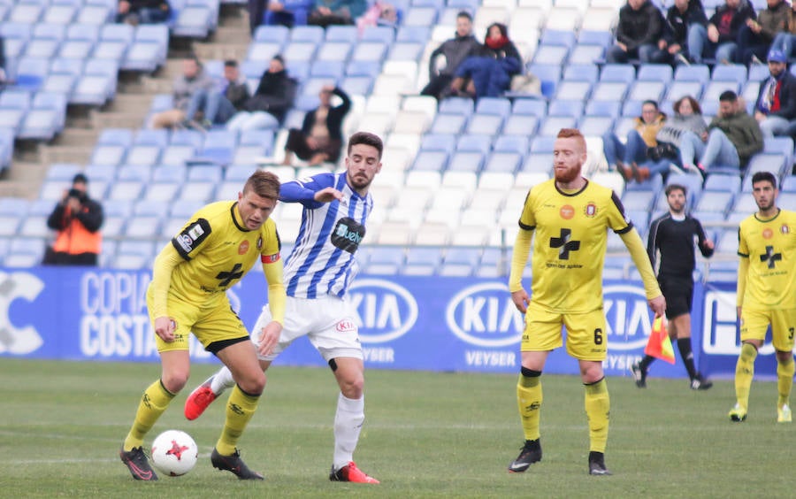 El conjunto de Mario Simón suma tres puntos en el Nuevo Colombino con un gol de Luismi en los últimos minutos para colocarse a cinco puntos del 'playoff' de descenso