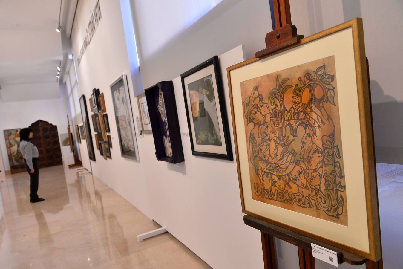 Cultura homenajea al inolvidable pintor cartagenero con una exposición en el Museo de Bellas Artes de Murcia 