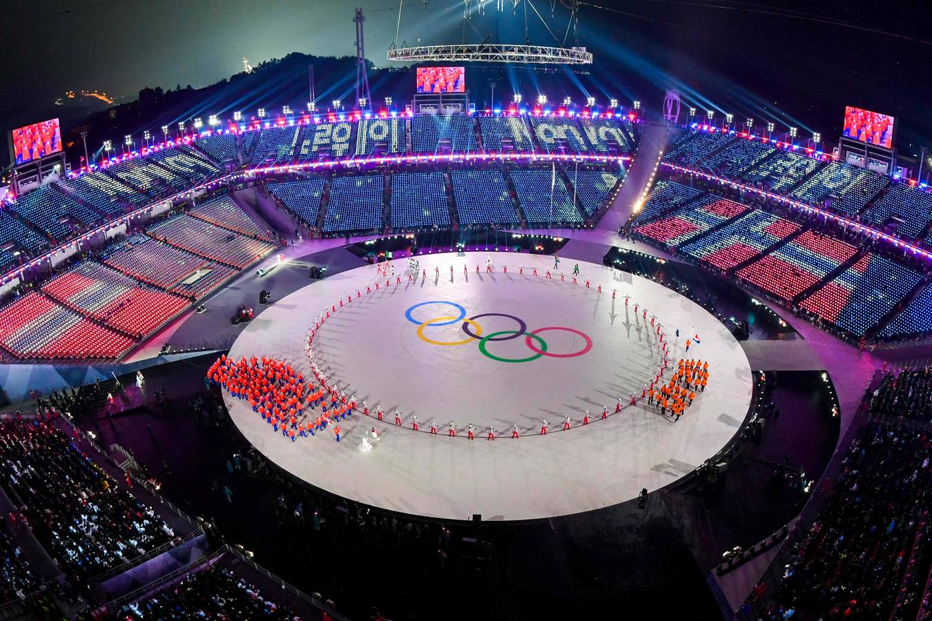 Pyeongchang 2018: La ceremonia de inauguración, en imágenes