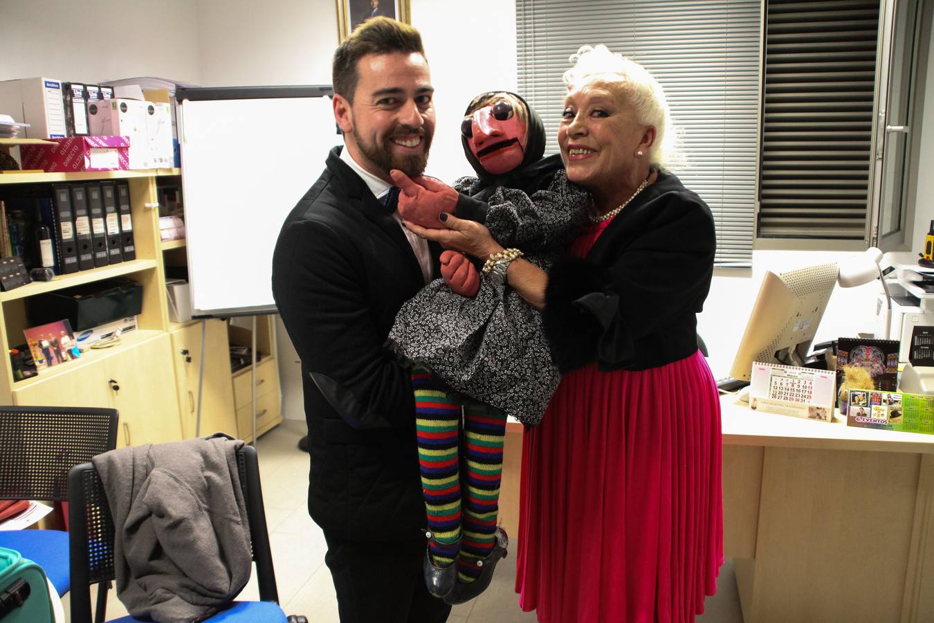 Pregón del carnaval de Cabezo de Torres a cargo de Doña rogelia y Mari Carmen