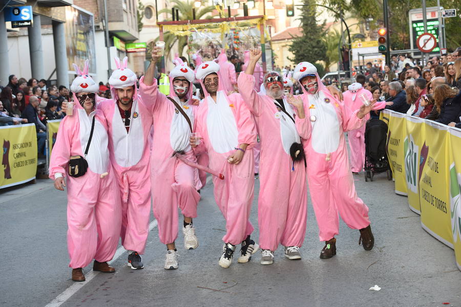 Cabezo de Torres vivió ayer su último desfile de Carnaval de este año