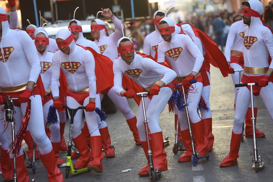 Cabezo de Torres vivió ayer su último desfile de Carnaval de este año