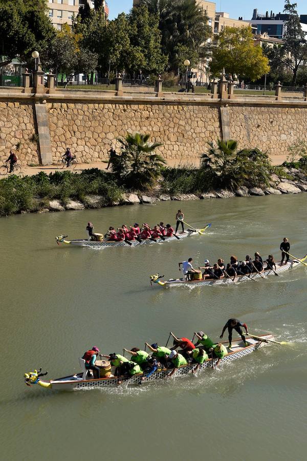 Más de 700 deportistas toman parte en la III edición de la Regata Ciudad de Murcia