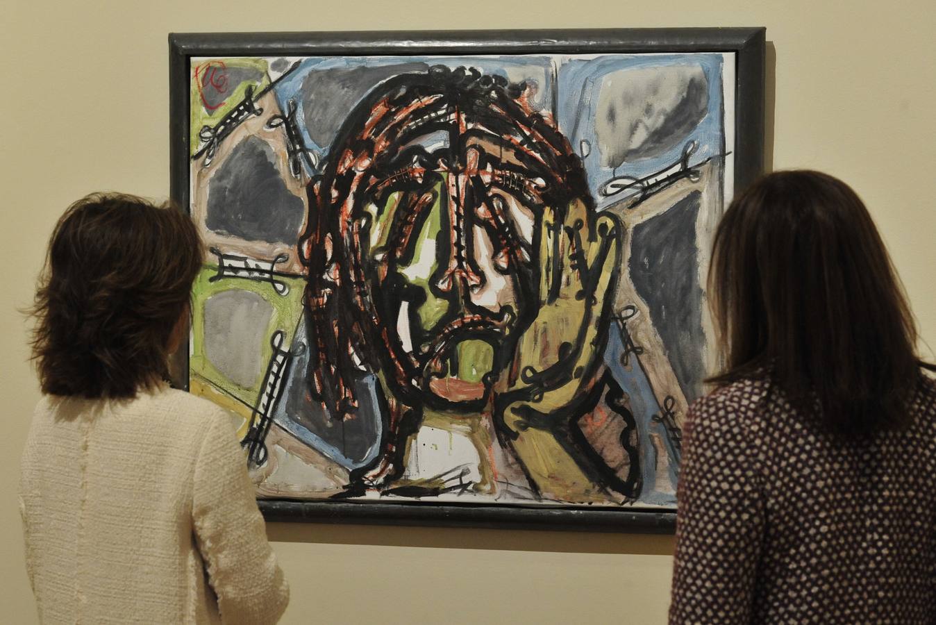 La exposición 'Maestros de la pintura alemana (1870-2015) se podrá visitar hasta finales del mes de abril