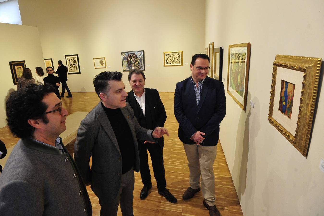 La exposición 'Maestros de la pintura alemana (1870-2015) se podrá visitar hasta finales del mes de abril