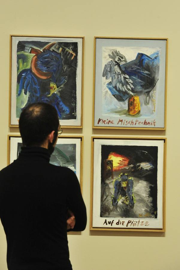 La exposición 'Maestros de la pintura alemana (1870-2015) se podrá visitar hasta finales del mes de abril