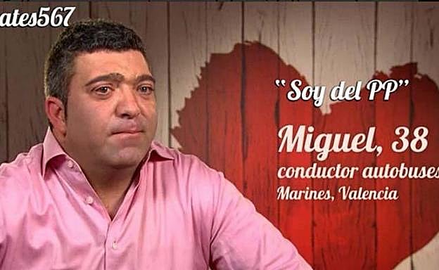 El candidato del Partido Popular que busca pareja en First Dates