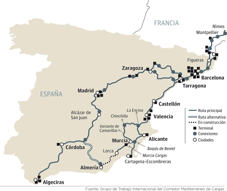 Fotos: Las rutas de mercancías