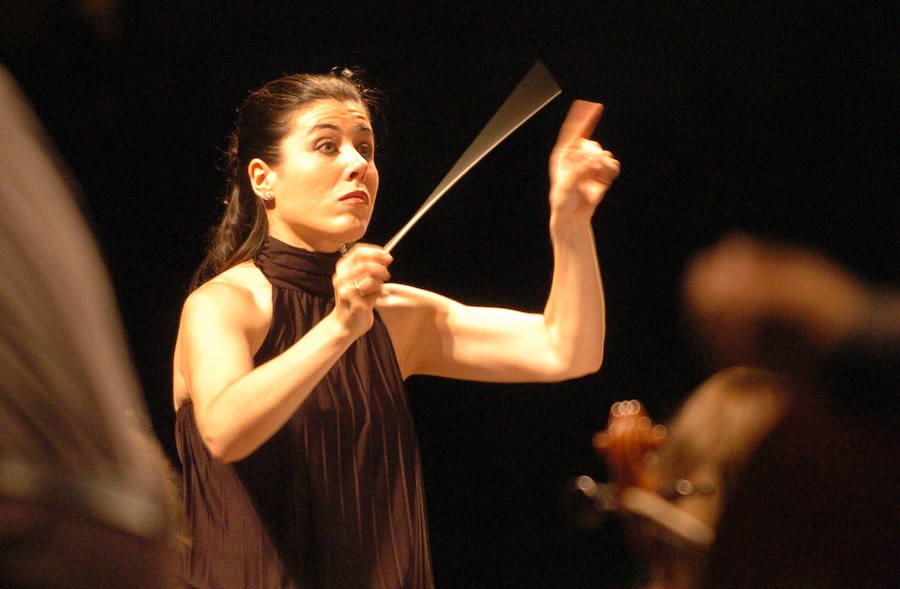 Concierto de la Orquesta de Jóvenes de la Región de Murcia en la tercera velada del Festival Belluga, en julio de 2008.