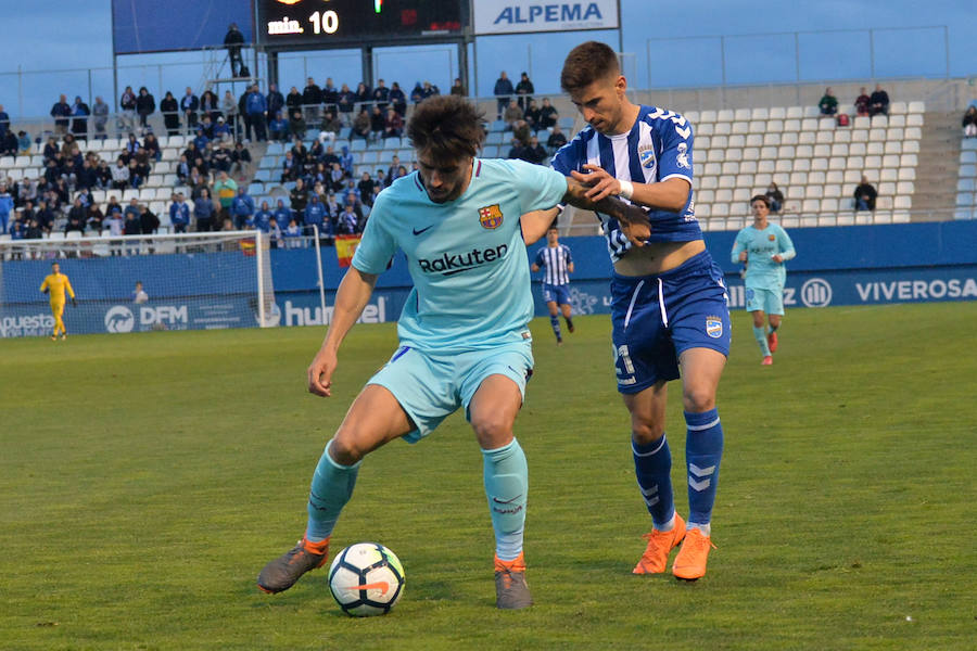 Dani Ojeda, desde el punto de penalti, adelantó al equipo de la Ciudad del Sol y Cucurella hizo el empate definitivo en el Artés Carrasco