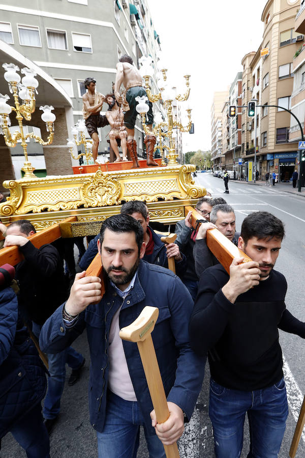 Los estantes celebran también el tradicional carajillo nazareno