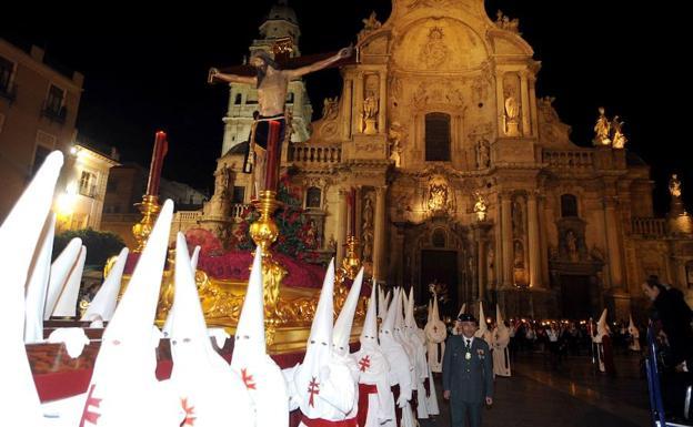 Procesión de la Pontificia, Real, Hospitalaria y Primitiva Asociación del Santísimo Cristo de la Salud.