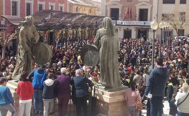 Tamborada infantil este viernes en Mula. 